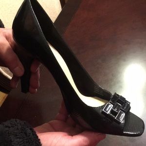 Black Calvin Klein Open toe shoe